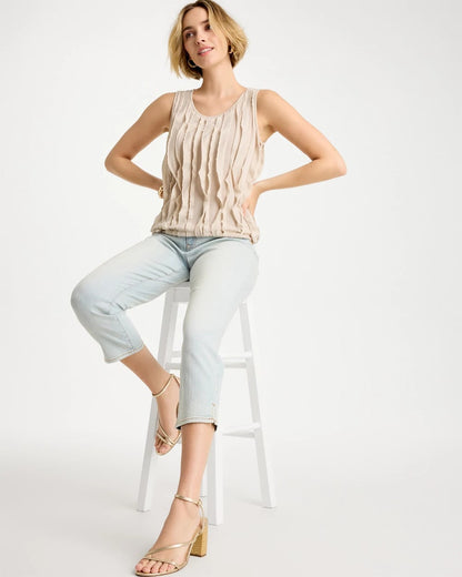 Chico's | Girlfriend Slim Capri Jeans/ Beachcomber Indigo