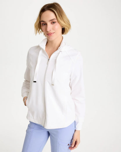 Chico's | Zenergy® UPF Rib-Mix Connie Jacket/ Alabaster