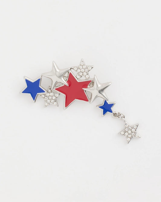 Chico's | Americana Star Brooch/ Multi