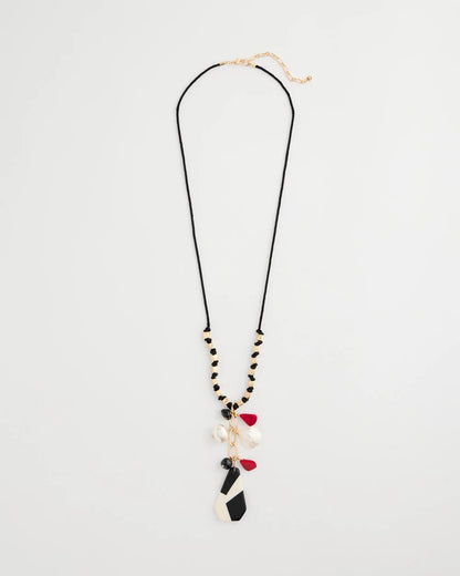 Chico's | Corded Short Pendant Necklace/ Multi