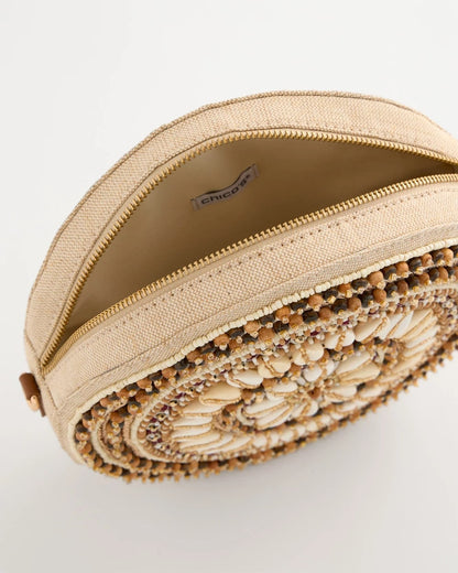 Chico's | Seashell-Inspired Crossbody Bag/ Neutral