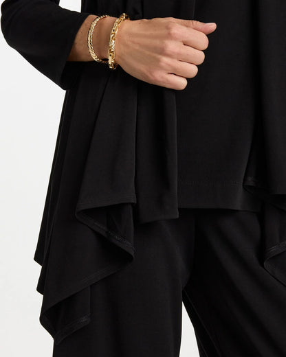 Chico's | Travelers™ Knit Drape Cardigan/ Black