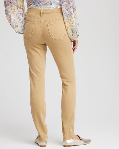 Chico's | Girlfriend Slim Ankle Jeans/ Cafe Aroma