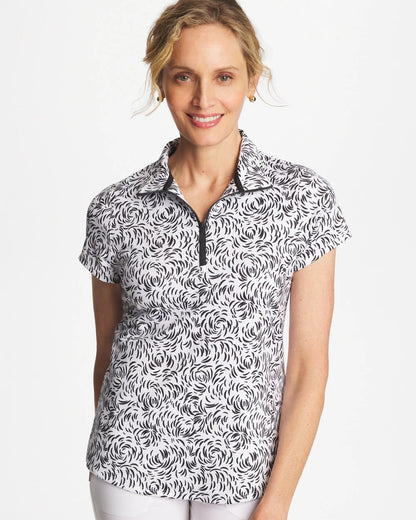 Chico's | Zenergy® UPF Palma Half Zip/ Black