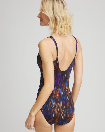 Chico's | Miraclesuit® Tapiz Siren One Piece Swimsuit/ Black/Multi