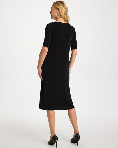Chico's | Travelers™ Elbow Sleeve Dress/ Travelers Black