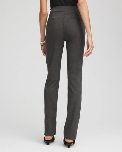 Chico's | Brigitte™ Slim Full-Length Pants/ Graphite Heather Gray