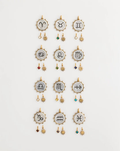 Chico's | Scorpio Zodiac Charm Pendant/ Mixed Metals