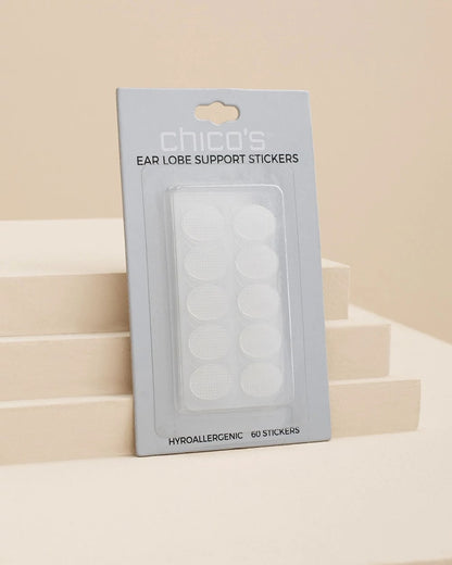 Chico's | Ear Lobe Support Stickers/ White