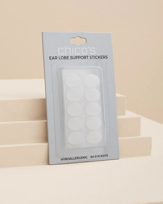 Chico's | Ear Lobe Support Stickers/ White