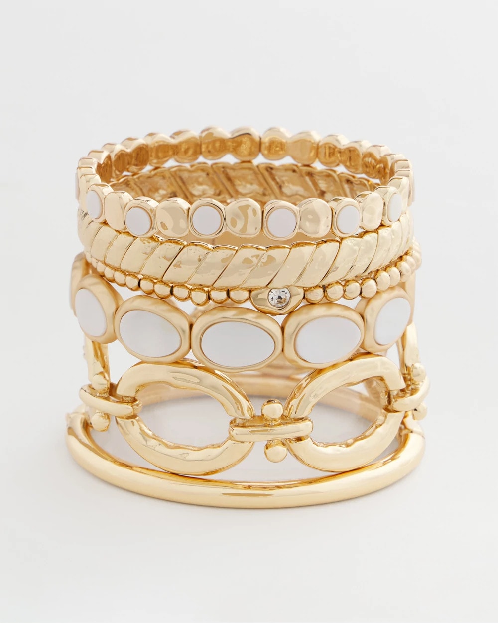 Chico's | Pearlescence Stretch Bracelet/ Pearl