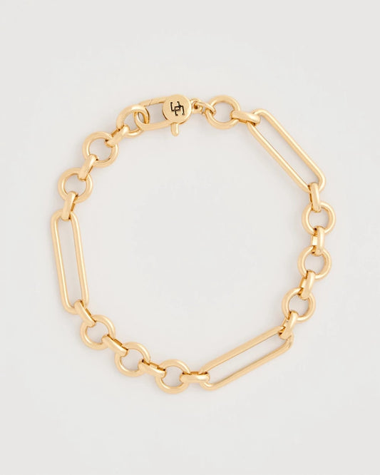 Chico's | Shiny Goldtone Novelty Charm Bracelet/ Gold