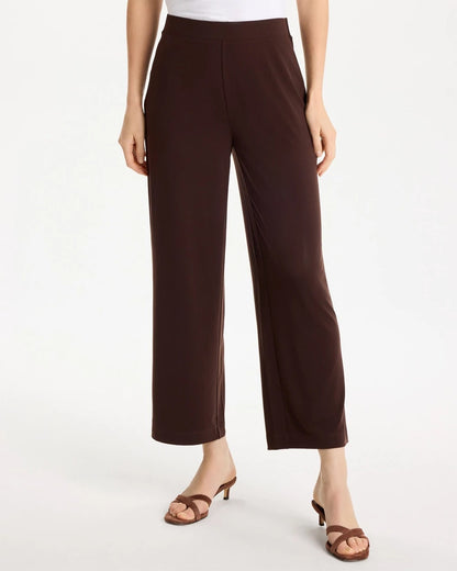Chico's | Travelers™ Knit Cropped Pants/ Cocoa Bean