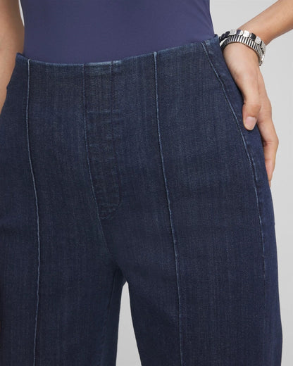 Chico's | Pull-On Wide-Leg Trouser Jeans/ Bridge Street Rinse