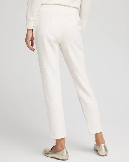 Chico's | Zenergy® Heathered Ankle Pants/ Ecru