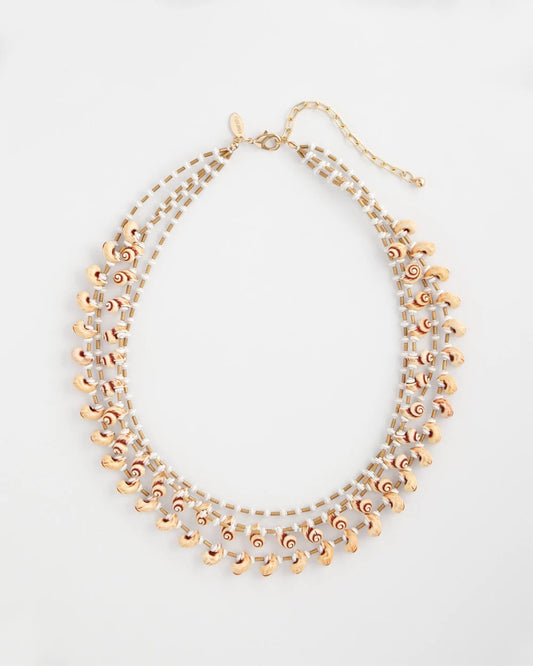 Chico's | Multi-Strand Shell Necklace/ Neutral