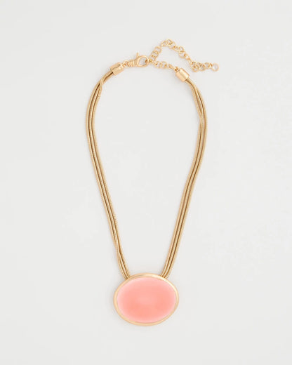 Chico's | Coral Pendant Necklace/ Coral