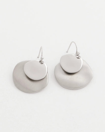 Chico's | Silver Drop Earrings/ Silver