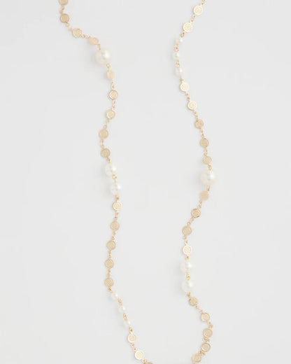 Chico's | Pearl and Link Necklace/ Pearl