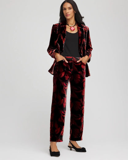 Chico's | Velvet Rose Slim Ankle Pants/ Black
