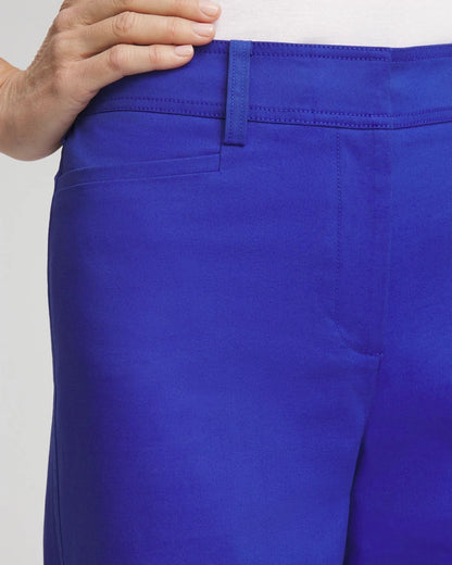 Chico's | Lightweight Relaxed Straight Cropped Pants/ Rich Cobalt