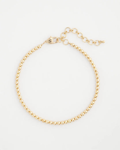 Chico's | Golden Beaded Necklace/ Gold
