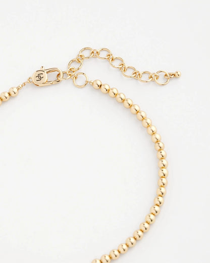 Chico's | Golden Beaded Necklace/ Gold