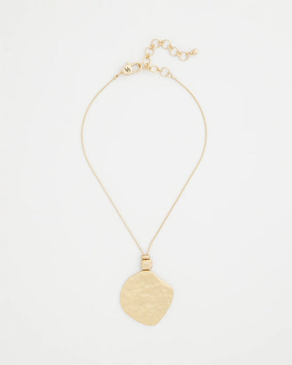 Chico's | Short Gold Pendant/ Gold