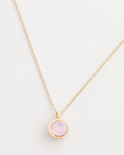 Chico's | Pink Fine Single Strand Necklace/ Pink