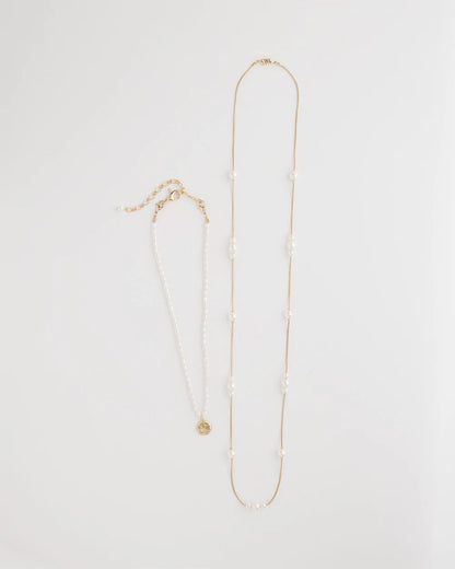 Chico's | Convertible Faux Pearl Necklace/ Pearl