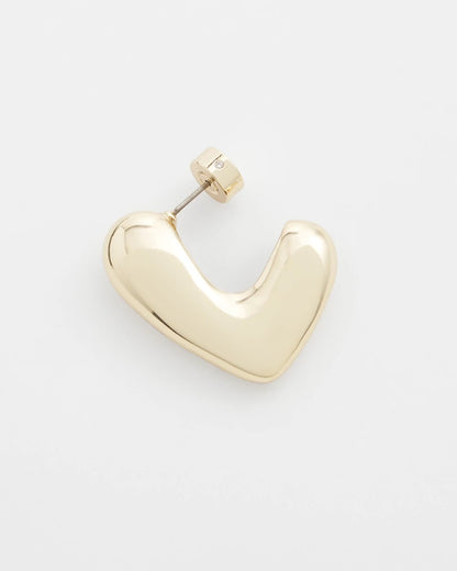 Chico's | No Droop® Gold Tone Mini Hoops/ Gold